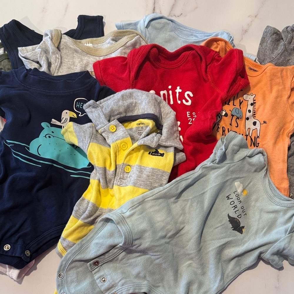 Assorted Baby Onesies (13 total)